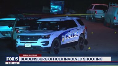 Officers fire at man who tried to run them over with vehicle in Bladensburg: police | FOX 5 DC
