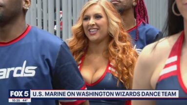 Washington Wizards dancer serves as a Marine, studies law at American University | FOX 5 DC