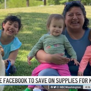 Cost-Saving Hack: How Parents Use Facebook to Save on Kid Supplies | NBC4 Washington