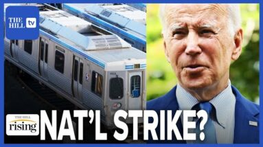 Joe Biden Claims He's Most UNION FRIENDLY President Since FDR As Nat'l Rail Strike Nears