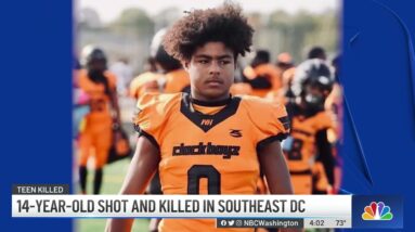 14-Year-Old Boy Shot, Killed Had Been Shot Weeks Before | NBC4 Washington