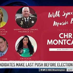 Maryland Candidates Make Last Push Before Election Day in Montgomery County | NBC4 Washington