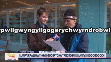 Can you pronounce this 58-letter Welsh town name? | FOX 5's Good Day DC