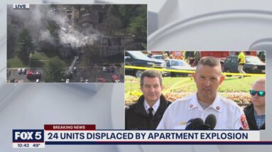 Montgomery County fire officials give update on Gaithersburg apartment complex explosion | FOX 5 DC