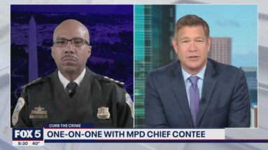 DC Police Chief Contee talks curbing holiday crime | FOX 5 DC