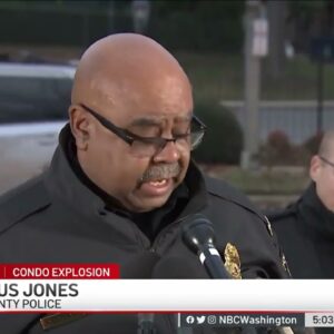 Condo Explosion Result of Death By Suicide, Police Believe | NBC4 Washington