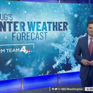 Doug's Winter Weather Forecast | NBC4 Washington | NBC4 Washington