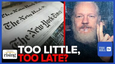 New York Times, Major Media FINALLY Call For Julian Assange's Charges To Be DROPPED: Brie & Robby