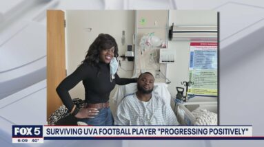 UVA shooting victim Michael Hollins Jr. to "begin to take some steps," says family | FOX 5 DC