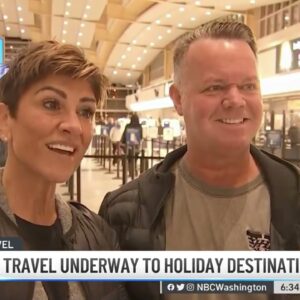 Last-Minute Thanksgiving Travel Underway at DC Area Airports | NBC4 Washington