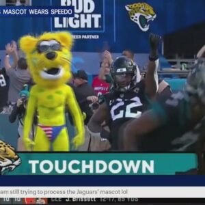 Jacksonville Jaguars mascot...in a speedo? | FOX 5's Like It Or Not