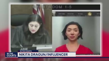 Trans influence Nikita Dragun arrested, placed in men's jail | FOX 5's In The Courts