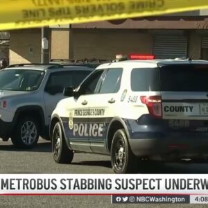 Man Stabbed on Metrobus in Prince George's: Metro | NBC4 Washington