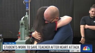 Maryland Students Help Save Teacher After Heart Attack | NBC4 Washington