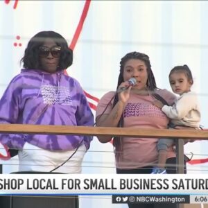 Customers in the DMV Shop Local For Small Business Saturday | NBC4 Washington