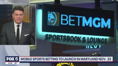 Mobile sports betting to launch in Maryland on Nov. 23 | FOX 5 DC