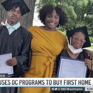 Mom Uses DC Programs to Buy First Home | NBC4 Washington