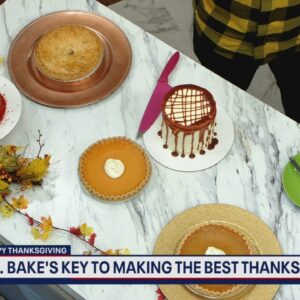Mr. Bake offers keys to making the best Thanksgiving pies