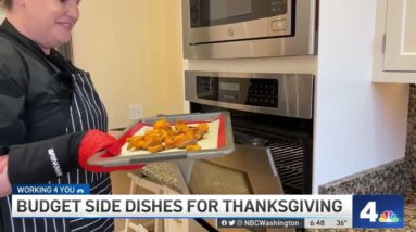 Thanksgiving Cooking: Here's a Chef's Budget-Friendly Side Dish Recipes | NBC4 Washington