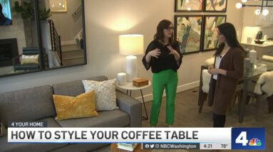 How to Spruce Up Your Coffee Table and Improve Your Living Room in Style | NBC4 Washington