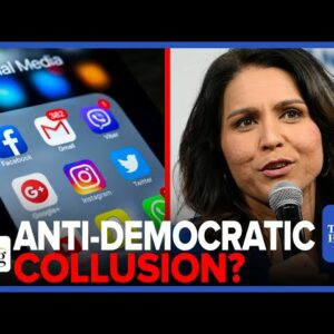 Tulsi Gabbard: Democracy Is DEAD As Long As BIG TECH & Democrats Continue To Collude