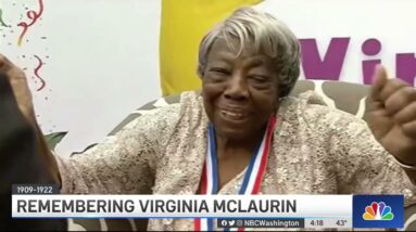 Remembering 'Dancing Grandma' Virginia McLaurin | NBC4 Washington