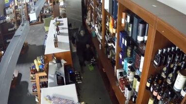 CAUGHT ON CAM: MPD says a man broke into DC liquor store, stole 6 bottles of Hennessy and $700