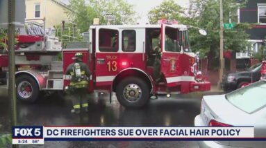 DC Fire and EMS employees file legal challenge over facial hair requirement | FOX 5 DC