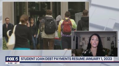 Student loan debt payments resume January 1, 2023 | FOX 5 DC