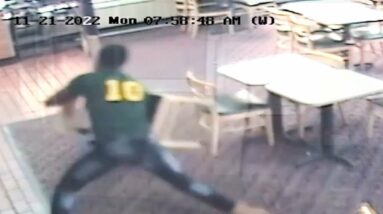 Man caught on camera assaulting victim with chair inside DC restaurant | FOX 5 DC