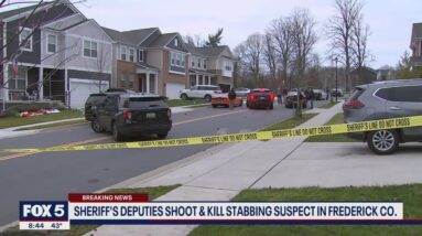 Sheriff's deputies shoot, kill man suspected of stabbing father to death in Frederick