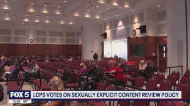 Loudoun County Public Schools votes on sexually explicit materials policy | FOX 5 DC