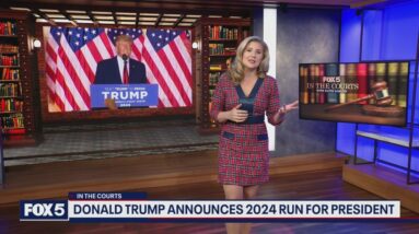 Can Trump run for president in 2024 while being investigated? | FOX 5's In The Courts