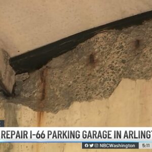 VDOT Set to Repair I-66 Parking Garage in Arlington | NBC4 Washington