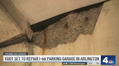 VDOT Set to Repair I-66 Parking Garage in Arlington | NBC4 Washington