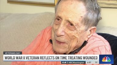 World War II Veteran Reflects on Treating Wounded | NBC4 Washington