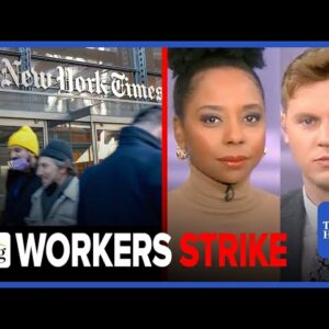 New York Times Faces MASS Worker Walk Out Today For Higher Wages, Remote Work Policies