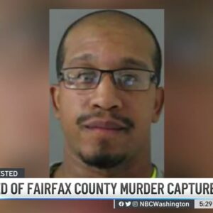 Fairfax County's Most-Wanted Man Captured | NBC4 Washington