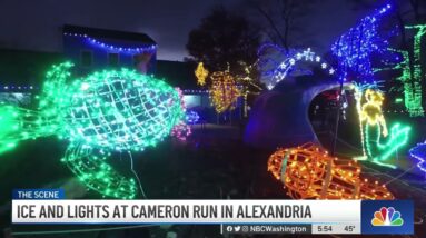 Ice and Lights Opens at Alexandria's Cameron Run | NBC4 Washington
