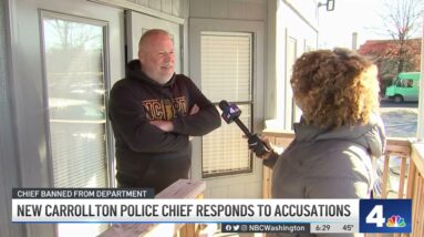 New Carrollton Police Chief Temporarily Banned From Entering Department | NBC4 Washington