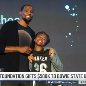 Durant Family Foundation Donates $500K to Bowie State University | NBC4 Washington
