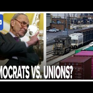 Rail Strike Bill Is Rare Rift Between Democrats, Unions
